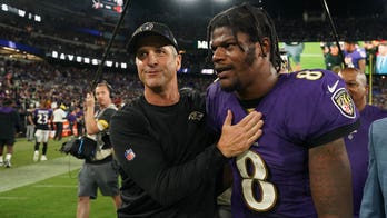 John Harbaugh says there is a '200% chance' Lamar Jackson stays with Ravens