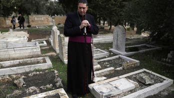 Dozens of Christian graves toppled, defaced in historic Jerusalem cemetery: 'Clear hate crime'
