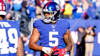 Giants' Kayvon Thibodeaux dismisses Jeff Saturday's criticism of celebration: 'I don't know who he is'