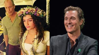 'Uncle' Woody Harrelson photobombs Matthew McConaughey's daughter at birthday party