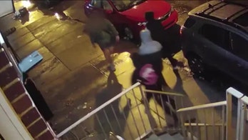 Philly college student slugged on video during suspected attempted carjacking