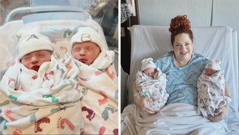 Tiny Texas twins are born in two different years, courtesy of a New Year