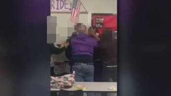 Texas teacher on leave after video shows him assaulting student in classroom