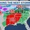 Severe weather forecast from Mississippi Valley to Ohio Valley