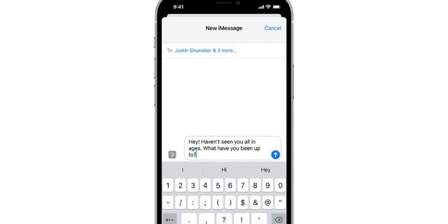 Here's how to start a group text on your iPhone.