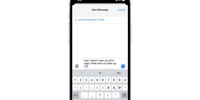 Here's how to start a group text on your iPhone.