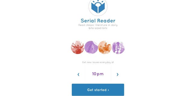 Serial Reader is the perfect app for those who feel they don't have enough time to read or don't have the attention span.