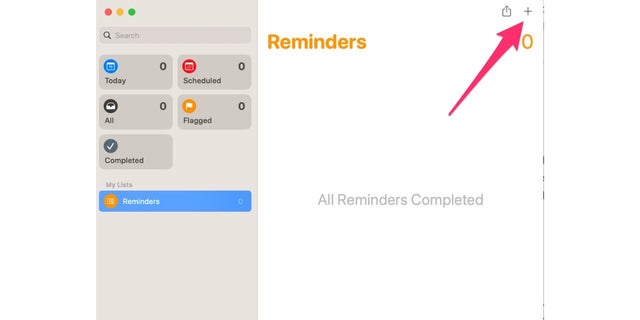 Add reminders to your phone in the Reminders app
