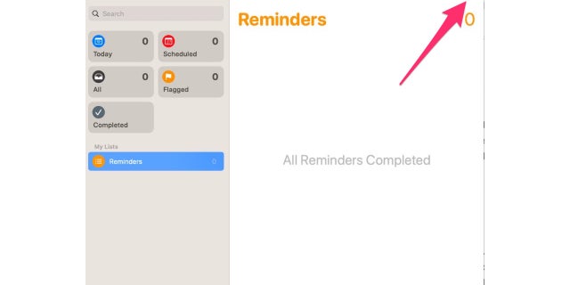 Add reminders to your phone in the Reminders app