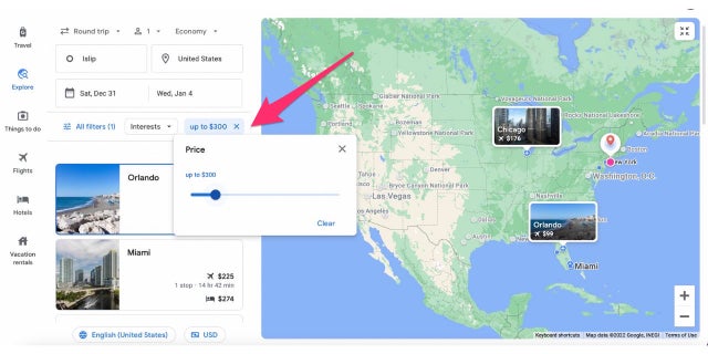 Book Flights on Google Flights