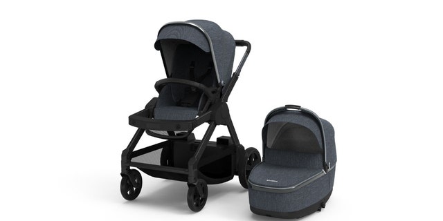 Ella Self-Driving Stroller, a hands-free electric stroller with built-in sensors that detect incoming obstacles to keep baby safe.