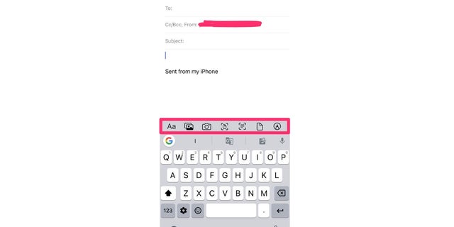 Anda bahkan dapat menggunakan GBoard untuk menggambar di iPhone Anda.