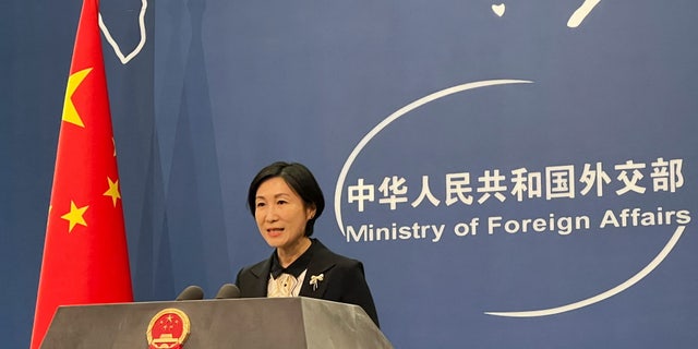 Chinese Foreign Ministry new spokesperson Mao Ning speaks at a news conference in Beijing, China September 5, 2022.