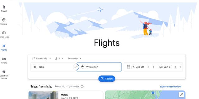 Book Flights on Google Flights