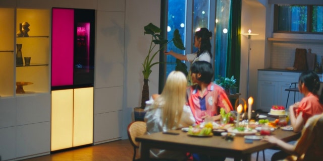 Why your kitchen could be the smartest room in the house this year 4 Check out this color-changing refrigerator.