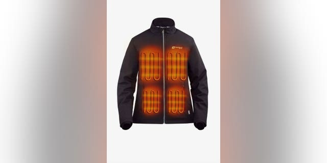 Jaket wanita berpemanas Venture.