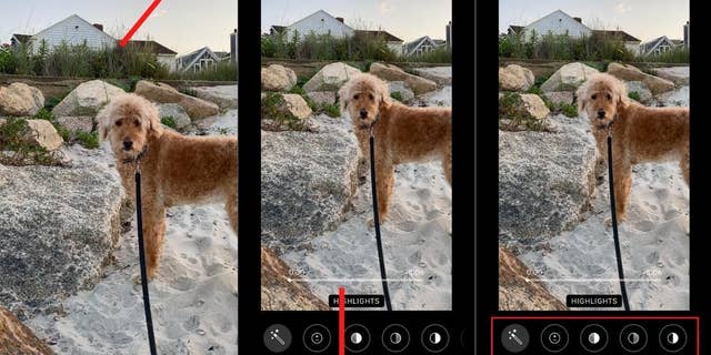 Here's how to adjust the contrast, sharpness, etc. of the video.