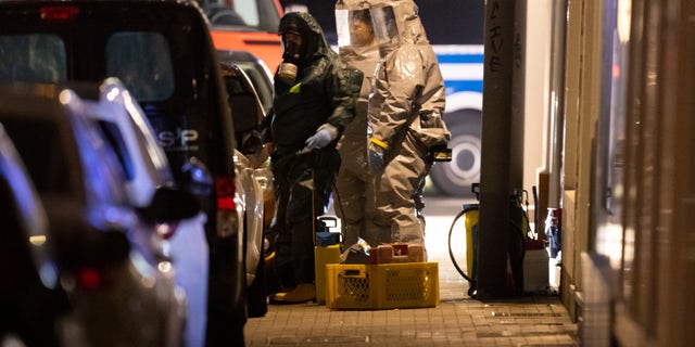 A special task force (SEK) arrived at the scene, the German press service said on Saturday evening, a police spokesman. 