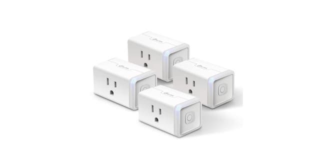 Foto Kasa smart plug oleh TP-Link yang membantu menurunkan biaya energi Anda.  (Kredit: Tautan TP)
