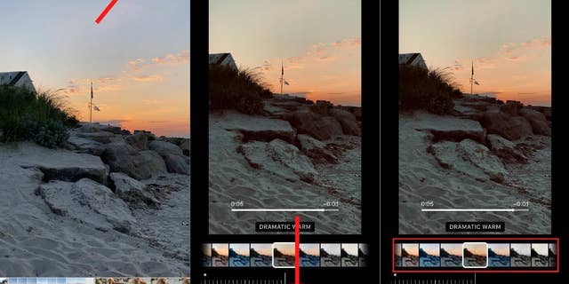 Here's how to add filters to your video.