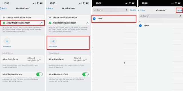 Make sure "<strong>Allow Notifications From" </strong>is checked off before checking "<strong>Add People."</strong>