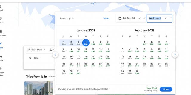 Book Flights on Google Flights