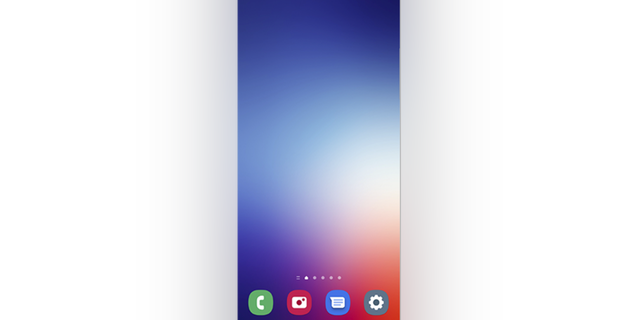 Lihat pojok kanan atas layar Android Anda.
