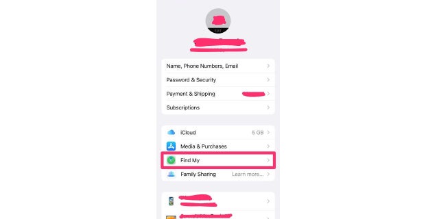 "look for me" Available in iPhone settings.