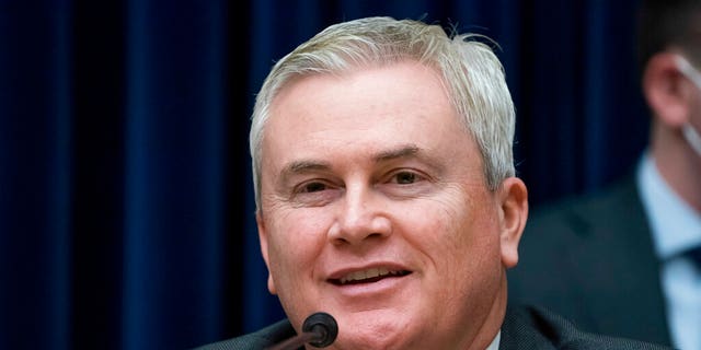 House Committee on Oversight and Accountability Chairman James Comer, R-Ky., leads an organizational meeting on Jan. 31.