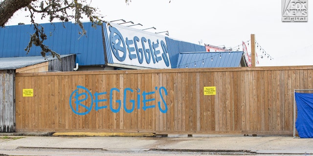 General view of the Reggie Bar in Baton Rouge, La., Tuesday, Jan. 24, 2023. The bar is believed to be one of the last places LSU student Madison Brooks was seen before her death Jan. 15.