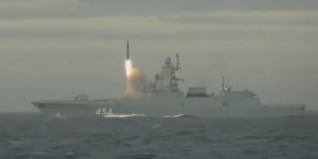 The Admiral of the Fleet of the Soviet Union Gorshkov will travel to the Atlantic Ocean, Indian Ocean and Mediterranean Sea, Russia's defense minister says.
