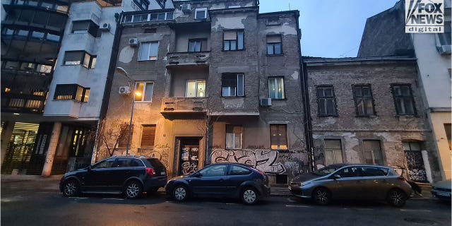 General view of an apartment building in Belgrade, Serbia, on Monday, January 9, 2023 which is the residence of Milanka Ljubicic. Ljubicic is the mother of Ana Walshe who has been reported missing in Cohasset, MA last seen on New Year's Day.