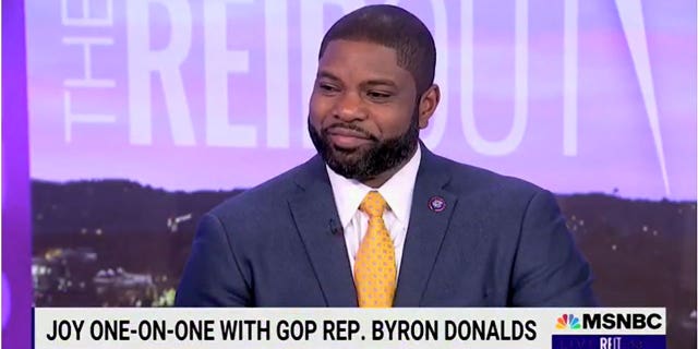 Rep. Byron Donalds, R-Fla., appeared as a guest on MSNBC's "The ReidOut."
