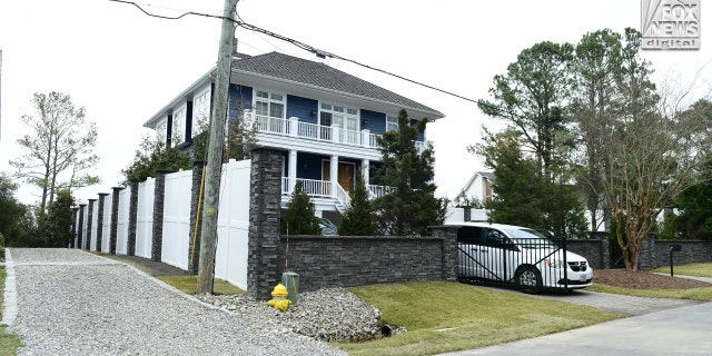 A general view of President Joe Biden’s home in Rehoboth, Delaware, on Thursday, January 12, 2023. The President has attracted media attention for the fence that has been installed on the property utilizing taxpayer funding.