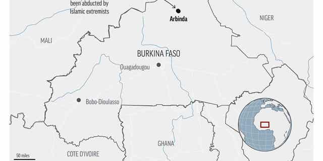 At least 50 women were abducted by Islamic extremists in Burkina Faso.