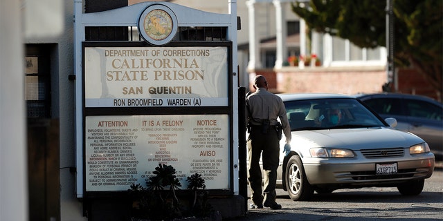 San Quentin State Prison in San Quentin, Calif., on Dec. 14, 2020. 
