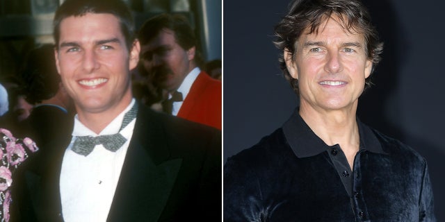 Tom Cruise appears to be aging backwards as he performs death-defying stunts in his new movies.