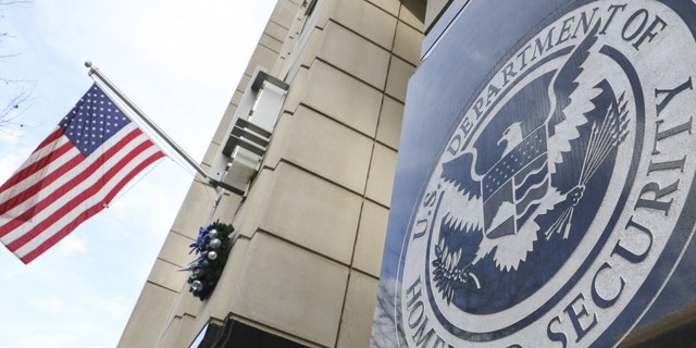 WASHINGTON D.C., UNITED STATES - JANUARY 5: An exterior view of US Immigration and Customs Enforcement (ICE) Building in Washington D.C., United States on January 5, 2023. The U.S. Immigration and Customs Enforcement is a federal law enforcement agency under the U.S. Department of Homeland Security. 