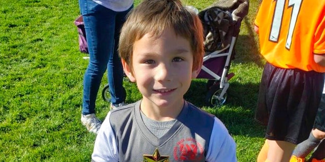 This undated photo provided by the Doan family shows Kyle Doan. The 5-year-old boy was washed away by floodwaters near San Miguel, California on Monday, January 9, 2023. Search efforts for the missing boy continued for a third day, on Wednesday, January 11.