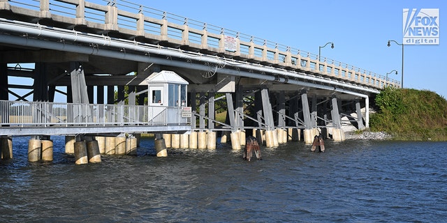 A general view of Archers Creek Bridge in Beaufort, South Carolina. Paul Murdaugh was charged with the death of 19-year-old Mallory Beach after crashing his family's boat in 2019. 
