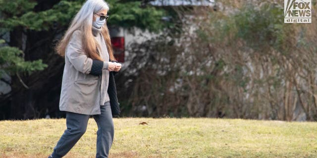 Ana Walshe's mother-in-law reportedly spotted outside missing mom's Massachusetts home 3 A woman who appears to be Diana Walshe walking in gray coat.