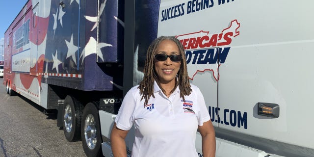 Independent contractor Dee Sova moved her trucking business to Missouri after California passed its AB5 law. (American Trucking Associations)