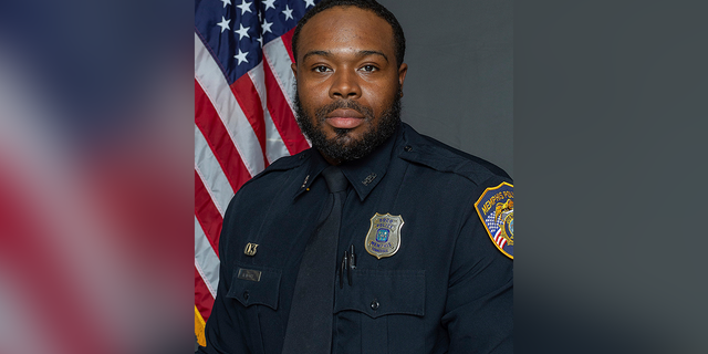 Ex-Memphis police officer Demetrius Haley, 30, and another officer allegedly beat up an inmate on May 16, 2015. 