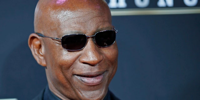 Former NFL player Eric Dickerson arrives at the 2nd Annual NFL Honors in New Orleans Feb. 2, 2013. The San Francisco 49ers will meet the Baltimore Ravens in the NFL Super Bowl XLVII football game Feb. 3.