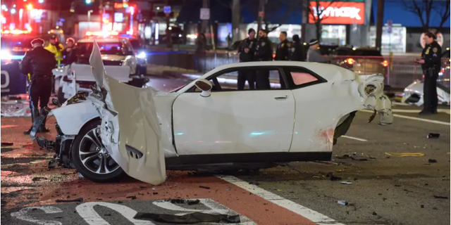 According to reports, a Staten Island, New York man accused of driving under the influence crashed into a power pole, causing the vehicle to split into three pieces, ejecting a pregnant bride and tearing her baby out of her womb.