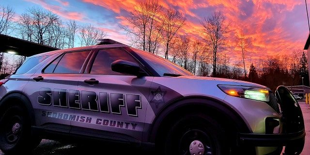 A Snohomish County Sheriff's Office vehicle.