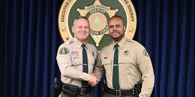 Riverside County Deputy Sheriff Darnell Calhoun, 30, was shot dead on Friday, January 13, 2023.