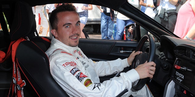 Actor Frankie Muniz at the 42nd Toyota Pro/Celebrity Race - Qualifying Day on April 15, 2016 in Long Beach, California.