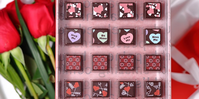 What is Valentine's Day without some chocolate? Take a look at this assortment of truffles by Delysia.