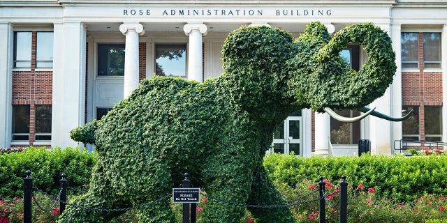 The Rose Administration Building on the campus of the University of Alabama on Sept. 22, 2018 in Tuscaloosa, Alabama.